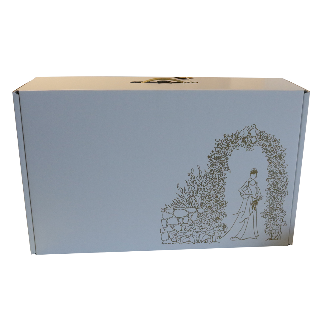 Keepsake wedding dress box